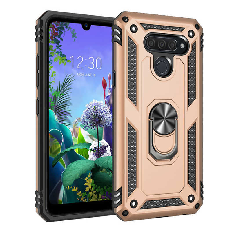 LG Q60 Uyumlu Kılıf Zore Vega Kapak