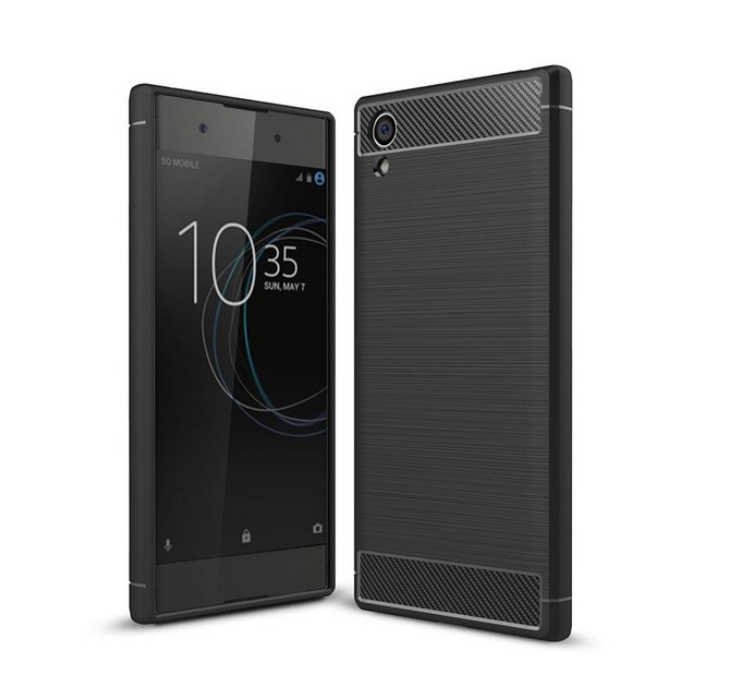 [RNZ-TA169] Sony Xperia XA1 Plus Uyumlu Kılıf Zore Room Silikon Kapak (Siyah)