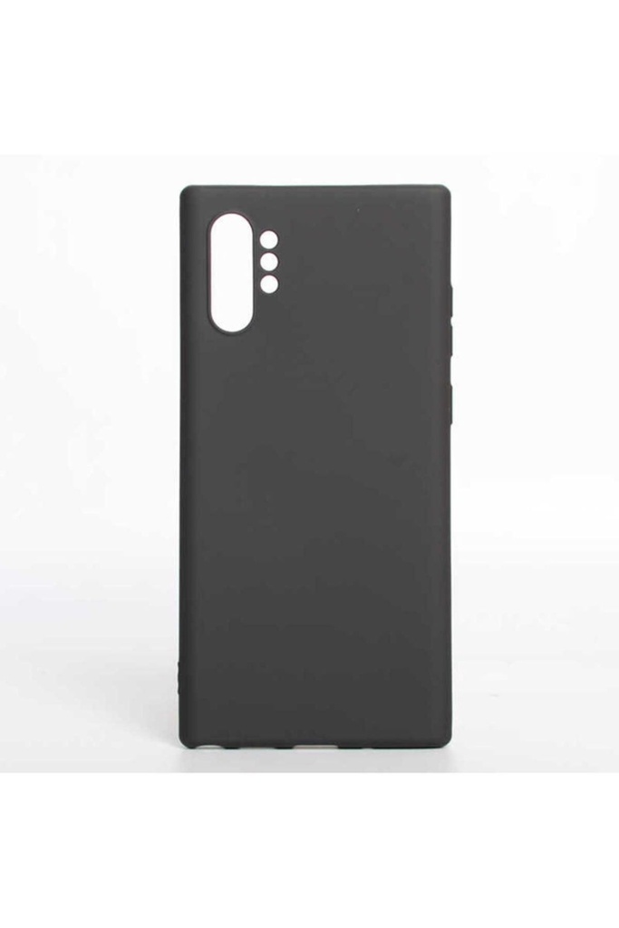[RNZ-TA28447] Samsung Galaxy Note 10 Plus Uyumlu Kılıf Zore Premier Silikon Kapak (Siyah)