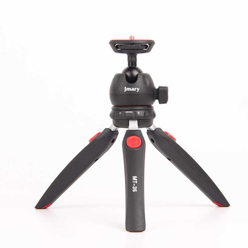 [RNZ-TA28701] Jmary MT-35 Tripod 360 Derece Oynar Başlıklı Çok Yönlü Kısa Telefon Sabitleyici