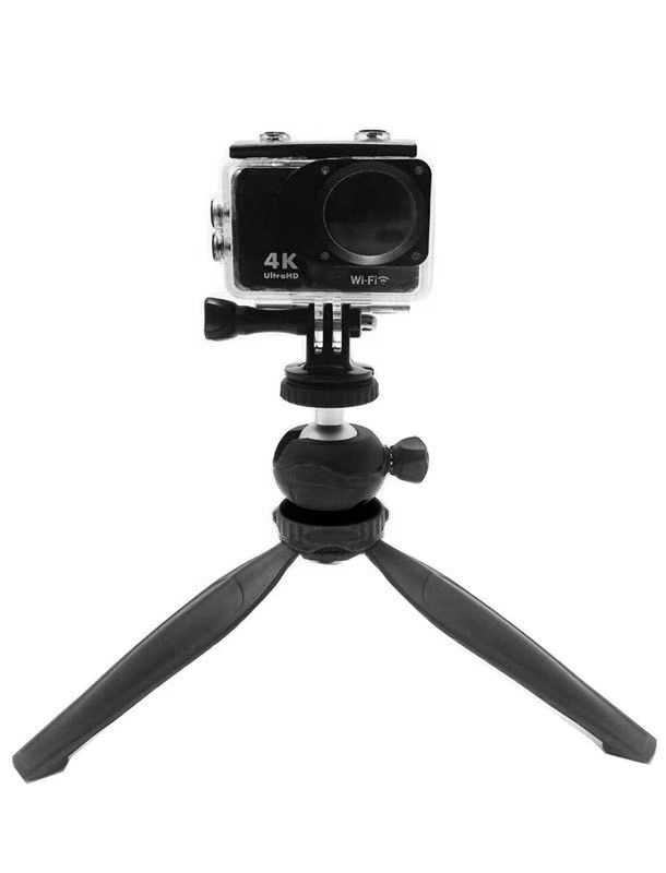 [RNZ-TA28784] Jmary MT-20 Tripod 360 Derece Oynar Başlıklı Çok Yönlü Kısa Telefon Sabitleyici 16 cm (Siyah)