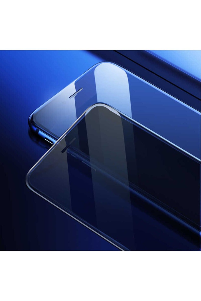 [RNZ-TA29159] Apple iPhone 6 Uyumlu Zore Anti-Dust Privacy Temperli Ekran Koruyucu (Siyah)