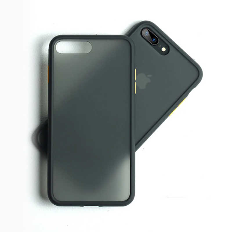 [RNZ-TA29169] Apple iPhone 8 Plus Uyumlu Kılıf Benks Magic Smooth Drop Resistance Kapak (Siyah)