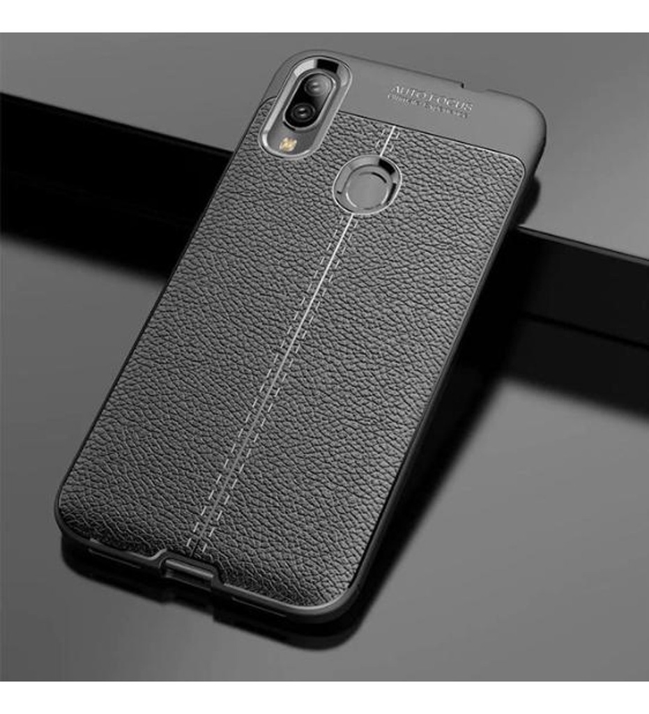 [RNZ-TA29211] Samsung Galaxy A10S Uyumlu Kılıf Zore Niss Silikon Kapak (Siyah)