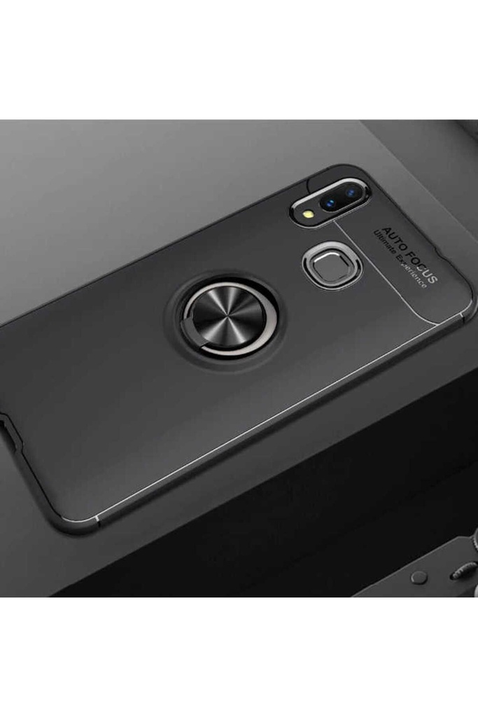 [RNZ-TA29265] Samsung Galaxy A10S Uyumlu Kılıf Zore Ravel Silikon Kapak (Siyah)