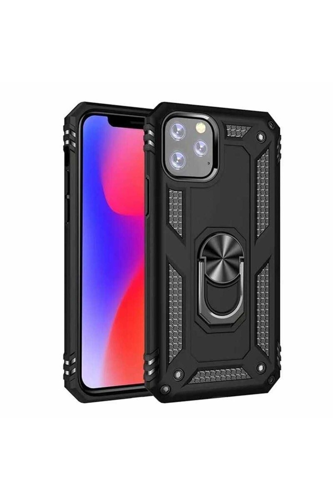 [RNZ-TA29236] Apple iPhone 11 Pro Max Uyumlu Kılıf Zore Vega Kapak (Siyah)
