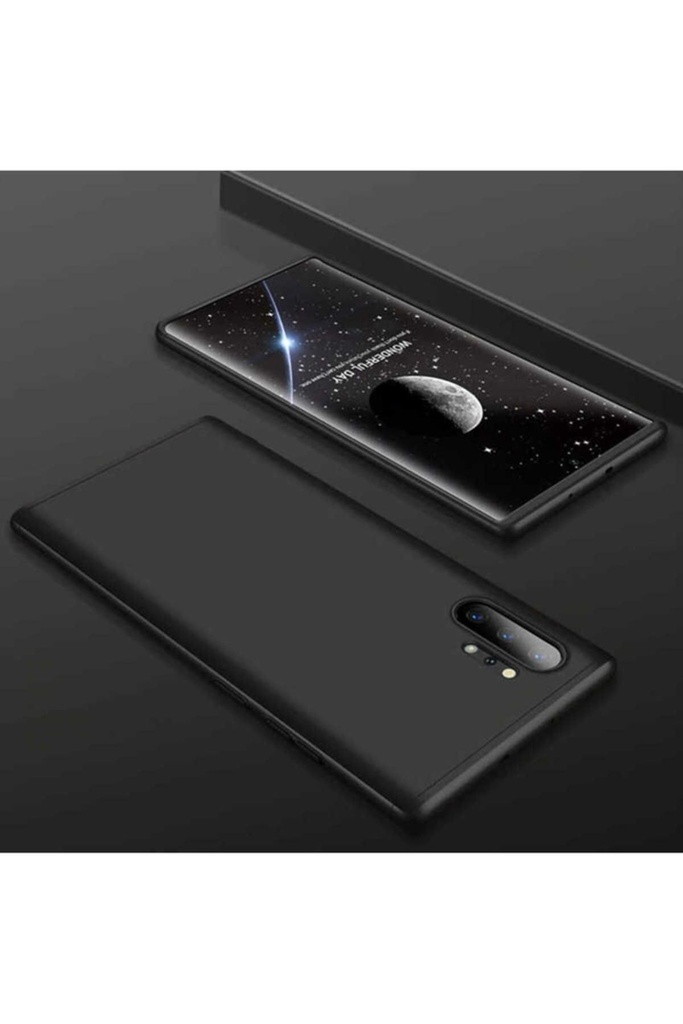 [RNZ-TA29218] Samsung Galaxy Note 10 Plus Uyumlu Kılıf Zore Ays Kapak (Siyah)