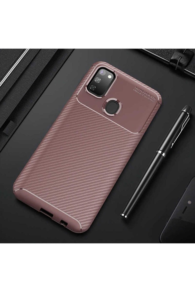 Samsung Galaxy M30S Uyumlu Kılıf Zore Negro Silikon Kapak
