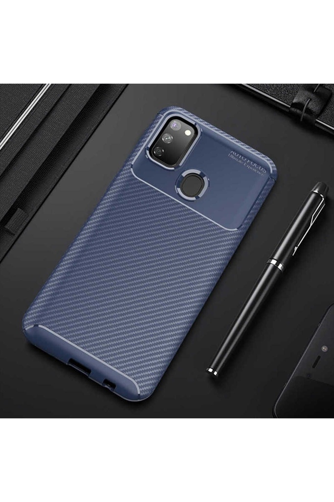 Samsung Galaxy M30S Uyumlu Kılıf Zore Negro Silikon Kapak