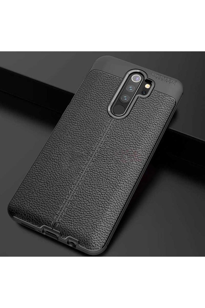 [RNZ-TA29445] Xiaomi Redmi Note 8 Pro Uyumlu Kılıf Zore Niss Silikon Kapak (Siyah)