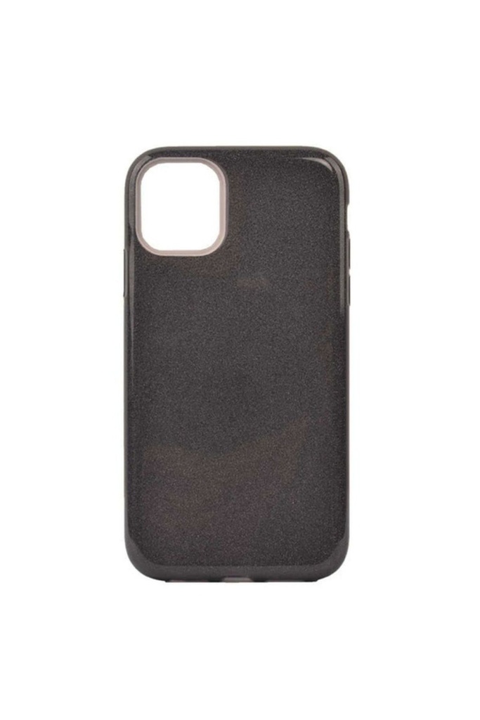 [RNZ-TA29301] Apple iPhone 11 Pro Uyumlu Kılıf Zore Shining Silikon (Siyah)