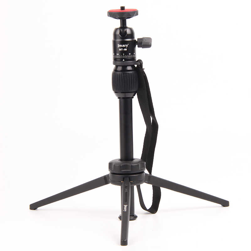 [RNZ-TA29438] Jmary MT-68 Profesyonel Tripod 360 Derece Dönebilen Başlık 2 Kademeli Yükseklik 39.5 cm
