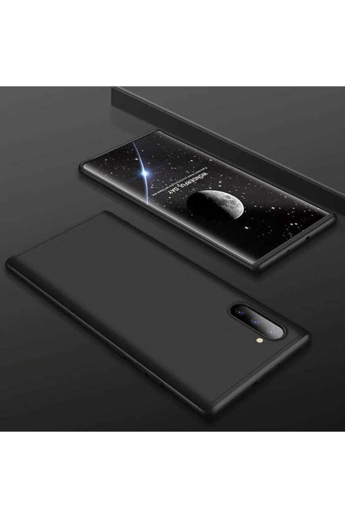 [RNZ-TA29433] Samsung Galaxy Note 10 Uyumlu Kılıf Zore Ays Kapak (Siyah)