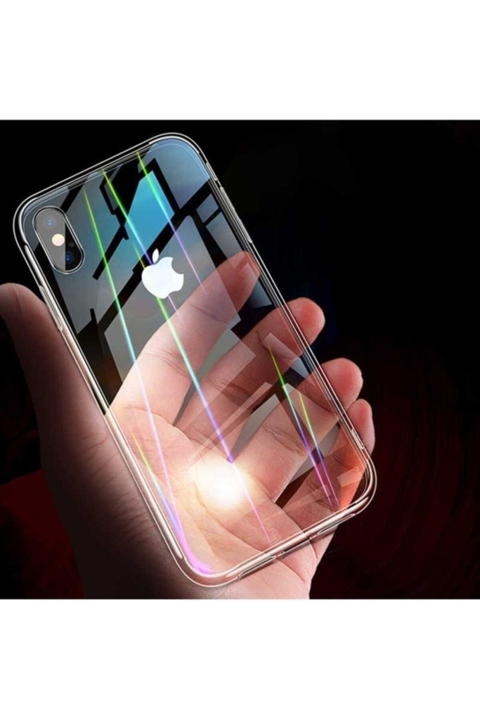 Apple iPhone XS Uyumlu Kılıf Zore Rainbow Kapak