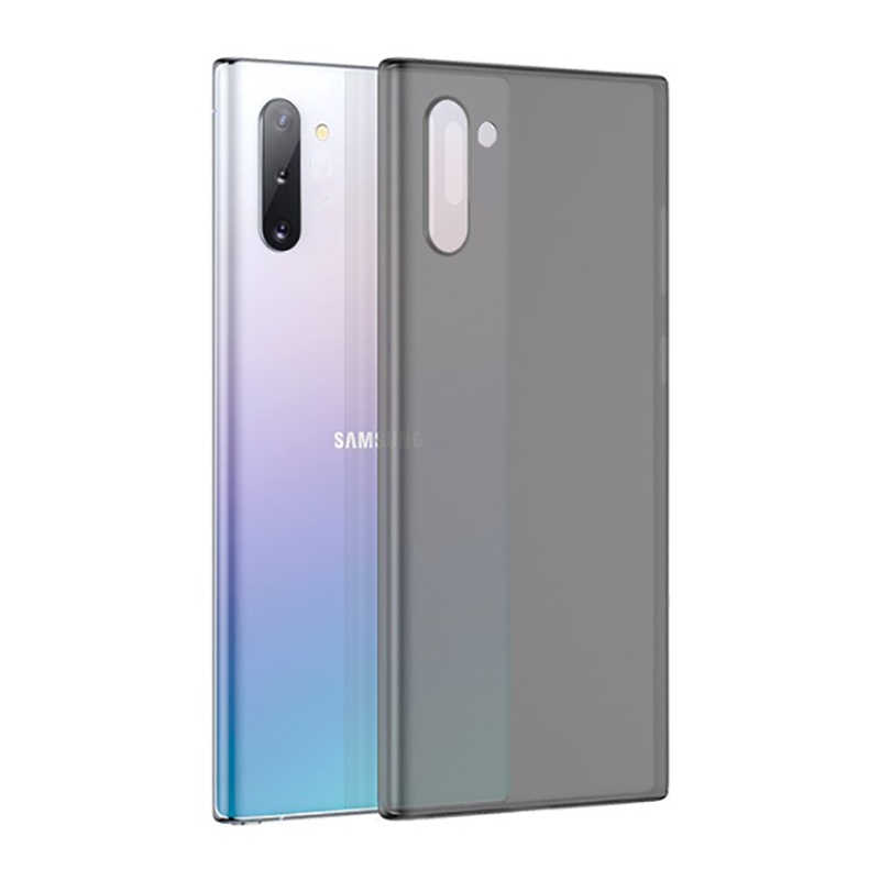 [RNZ-TA29614] Samsung Galaxy Note 10 Uyumlu Kılıf Benks Lollipop Protective Kapak (Transparan Siyah)