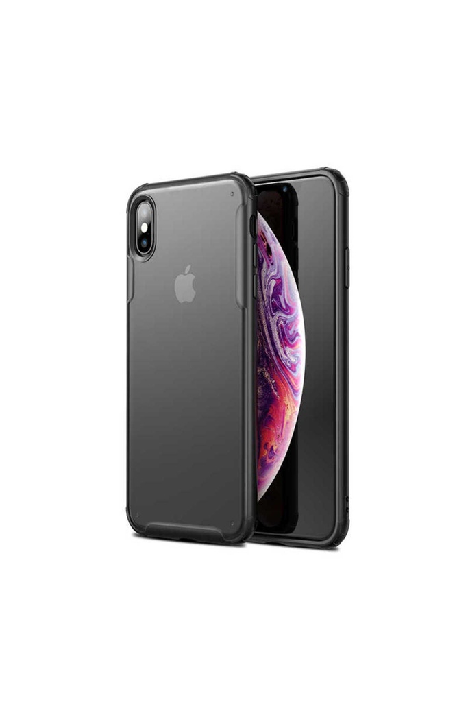 [RNZ-TA29644] Apple iPhone XS Max Uyumlu Kılıf Zore Volks Kapak (Siyah)