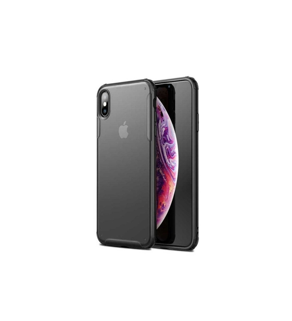 [RNZ-TA29649] Apple iPhone X Uyumlu Kılıf Zore Volks Kapak (Siyah)