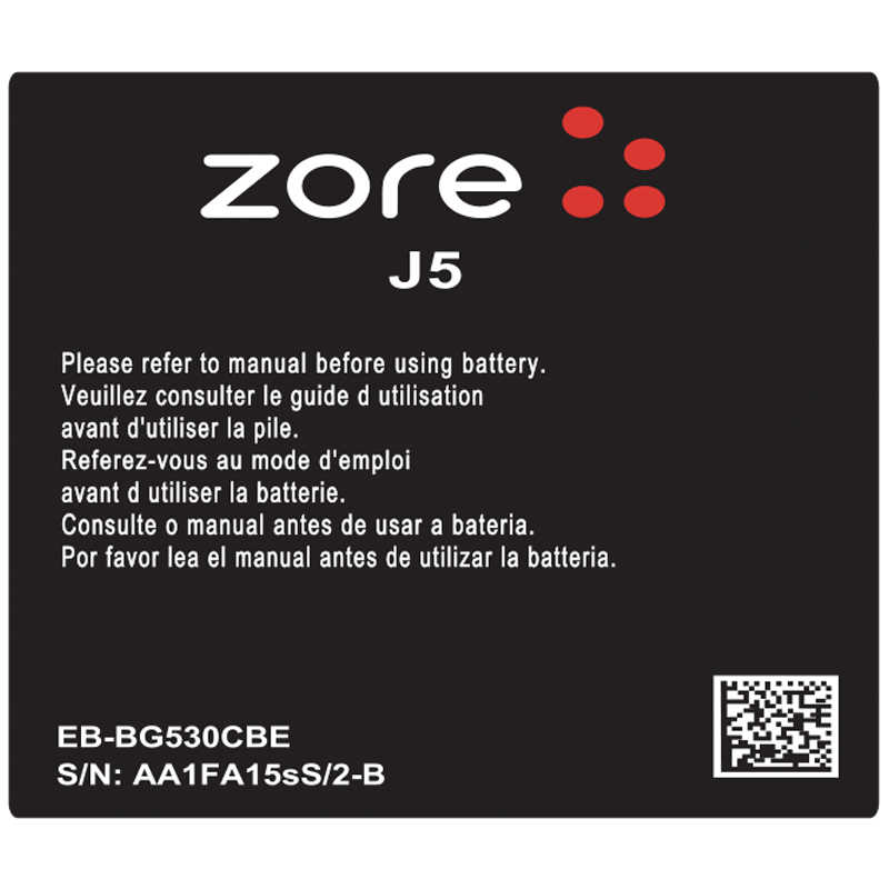 [RNZ-T10163] Samsung Galaxy J5 2600 Mah Uyumlu Zore Quality Batarya