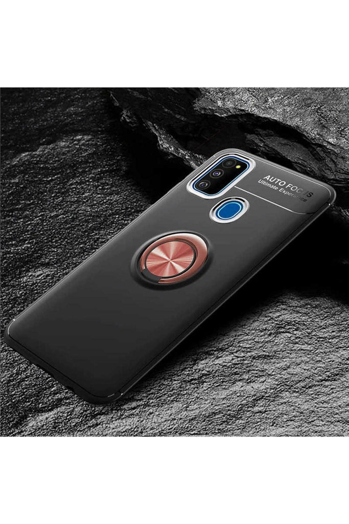 Samsung Galaxy M30S Uyumlu Kılıf Zore Ravel Silikon Kapak