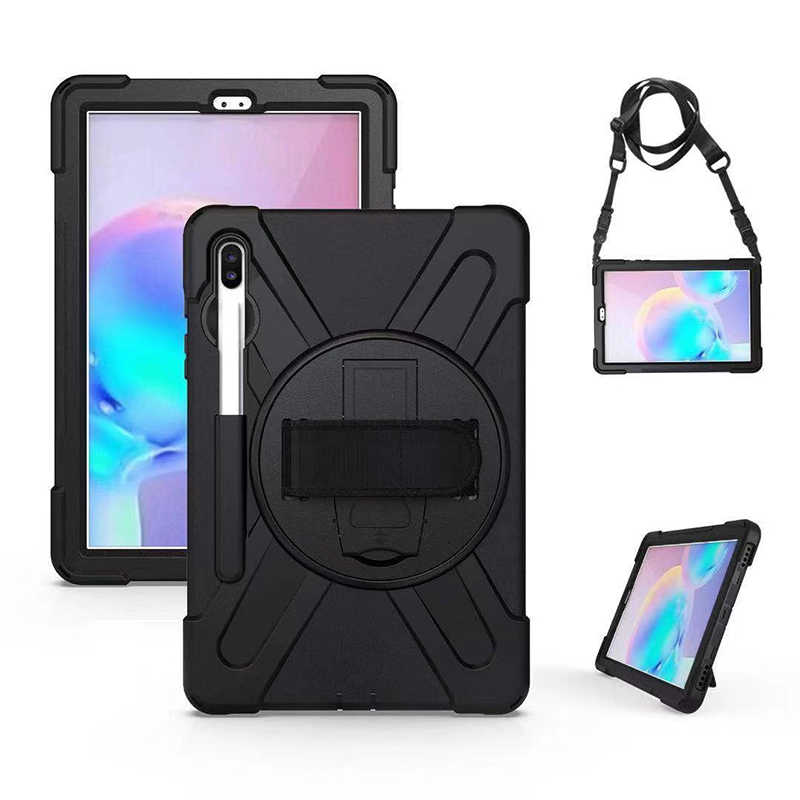 Samsung Galaxy Tab S6 T860 Uyumlu Kılıf Zore Defender Tablet Silikon