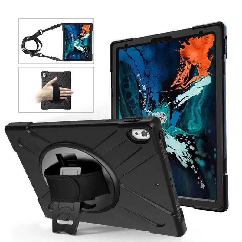 [RNZ-TA29795] Apple iPad Pro 12.9 2018 (3.Nesil) Uyumlu Kılıf Zore Defender Tablet Silikon