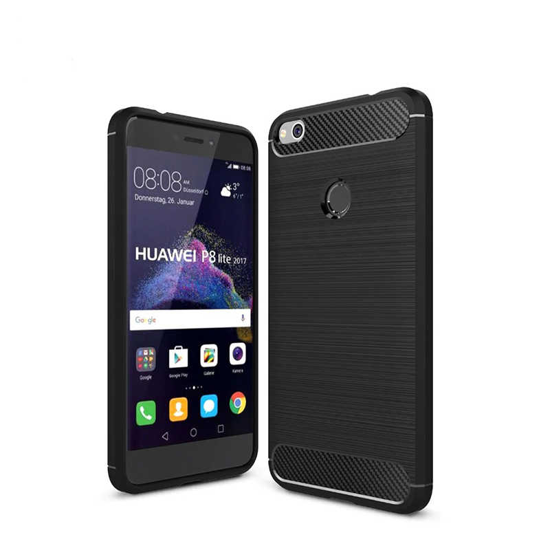 [RNZ-TA30087] Huawei P9 Lite 2017 Uyumlu Kılıf Zore Room Silikon Kapak (Siyah)