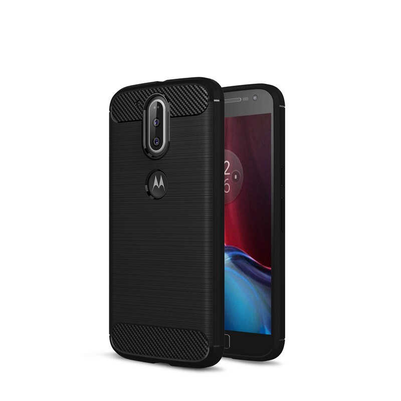 [RNZ-TA30090] Lenovo Moto G4 Plus Uyumlu Kılıf Zore Room Silikon Kapak (Siyah)