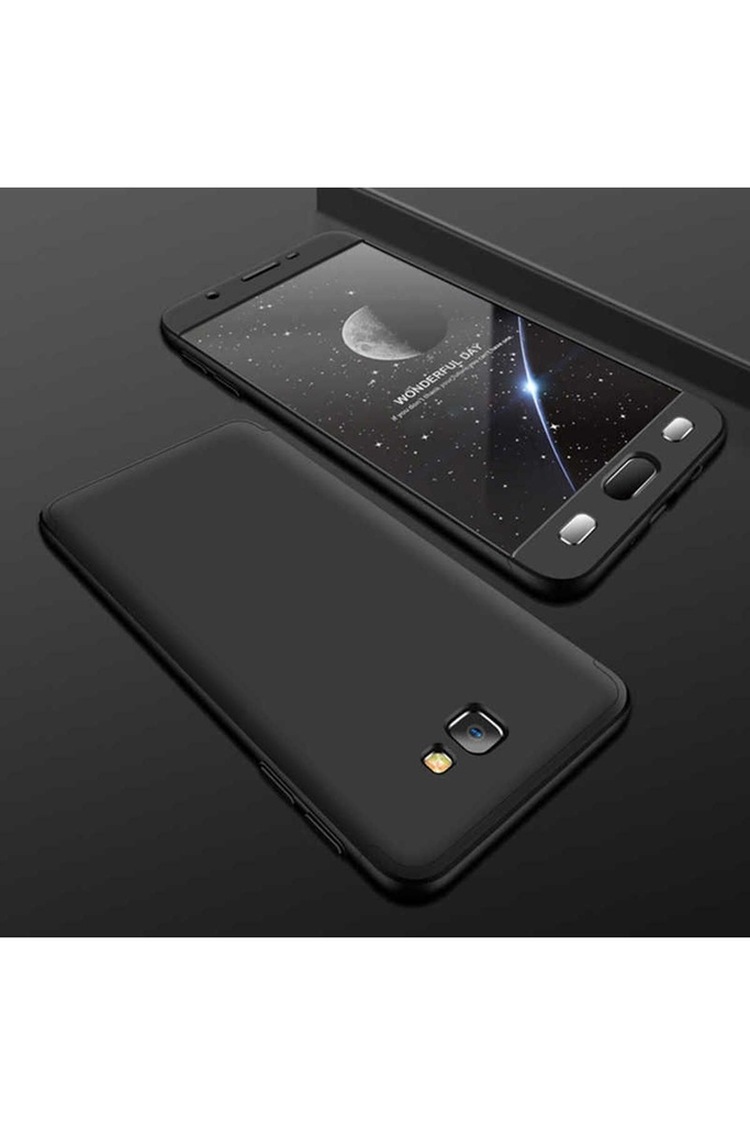 [RNZ-TA30220] Samsung Galaxy J7 Prime Uyumlu Kılıf Zore Ays Kapak (Siyah)