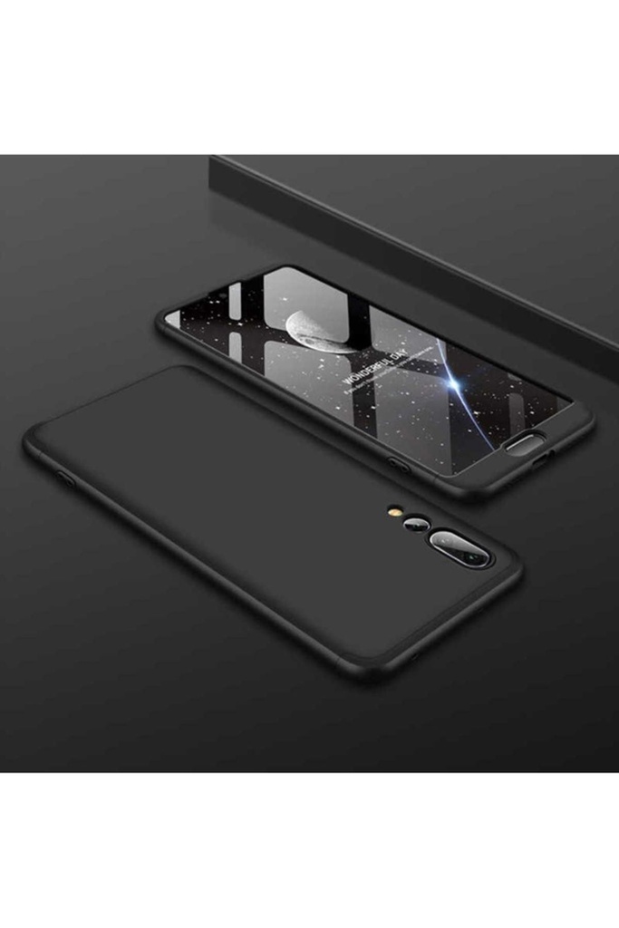 [RNZ-TA30248] Huawei P20 Pro Uyumlu Kılıf Zore Ays Kapak (Siyah)