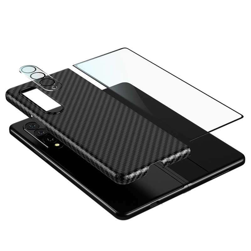 [RNZ-TA60109] Samsung Galaxy Z Fold 3 Uyumlu Kılıf Benks 3 in 1 Suit Kapak