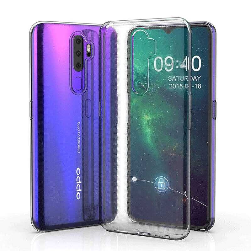 Oppo A5 2020 Uyumlu Kılıf Zore Süper Silikon Kapak