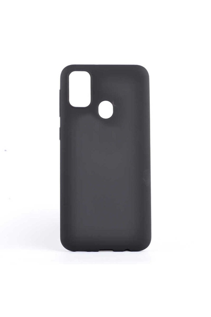 [RNZ-TA30676] Samsung Galaxy M30S Uyumlu Kılıf Zore Premier Silikon Kapak (Siyah)