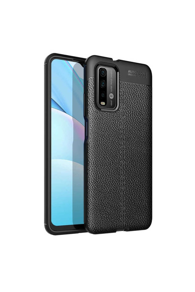 [RNZ-TA49660] Xiaomi Poco M3 Uyumlu Kılıf Zore Niss Silikon Kapak (Siyah)