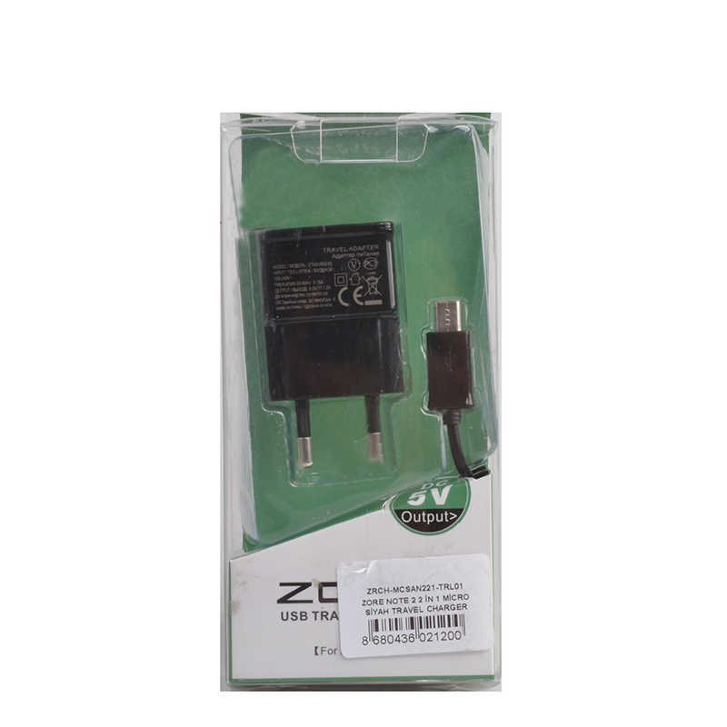 [RNZ-TA31193] Zore Note 2 2 in 1 Micro Ev Şarj Seti
