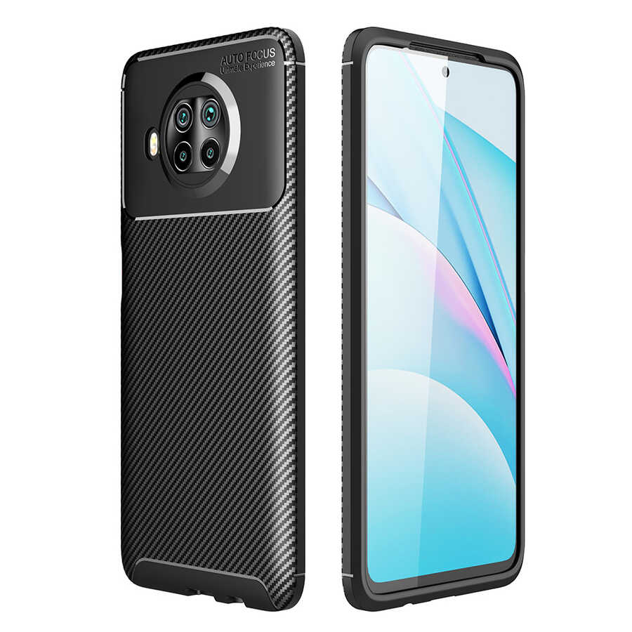 [RNZ-TA49891] Xiaomi Redmi Note 9 Pro 5G Uyumlu Kılıf Zore Negro Silikon Kapak (Siyah)