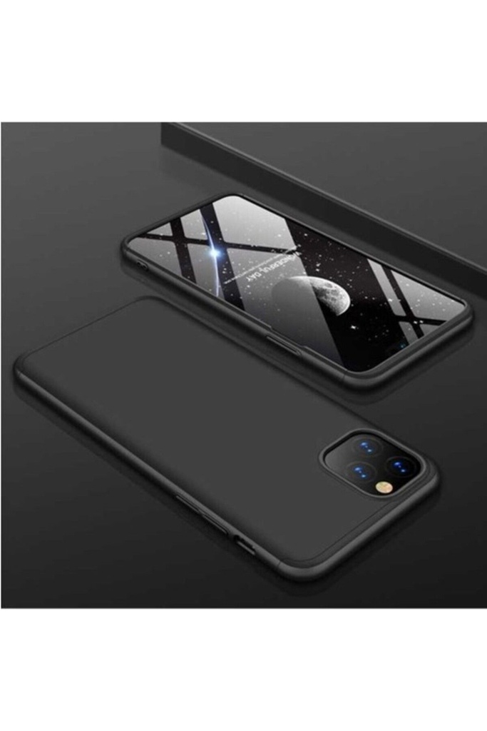 [RNZ-TA31220] Apple iPhone 11 Pro Uyumlu Kılıf Zore Ays Kapak (Siyah)