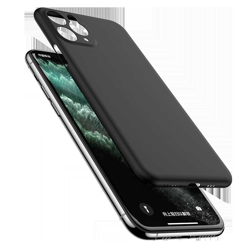 [RNZ-TA31234] Apple iPhone 11 Pro Uyumlu Kılıf Benks Lollipop Protective Kapak (Siyah)