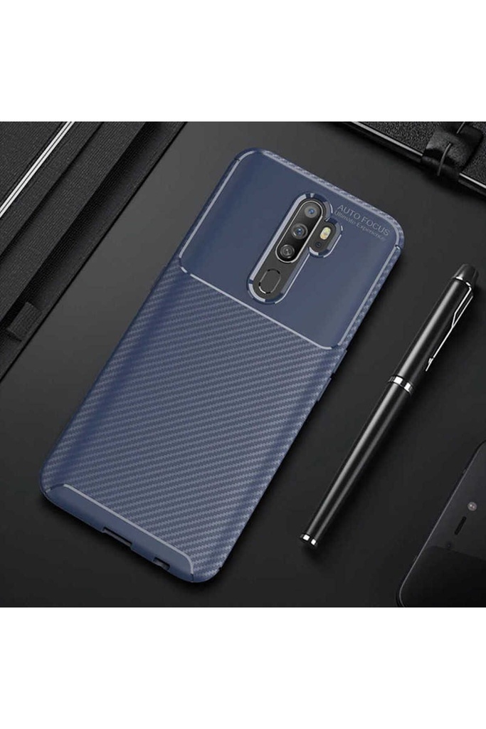 Oppo A9 2020 Uyumlu Kılıf Zore Negro Silikon Kapak