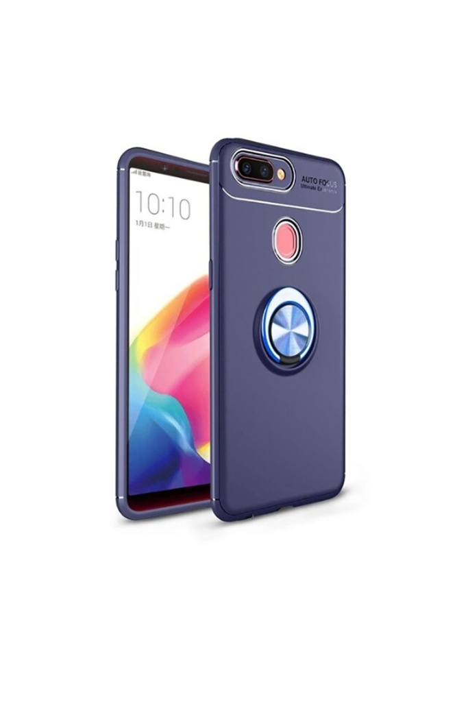 Oppo AX7 Uyumlu Kılıf Zore Ravel Silikon Kapak