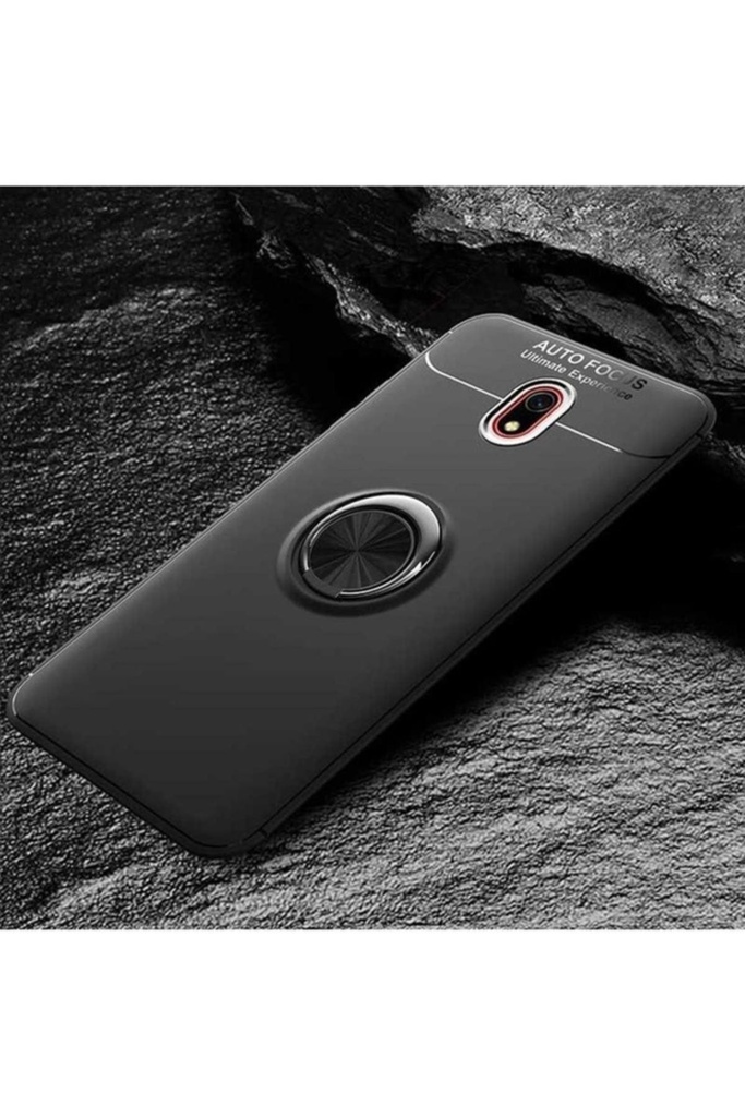 [RNZ-TA31525] Xiaomi Redmi 8A Uyumlu Kılıf Zore Ravel Silikon Kapak (Siyah)