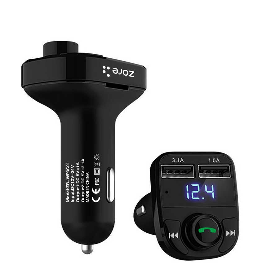 [RNZ-TA31670] Zore ZR-WP3C01 Bluetooth Transmitter Mp3 Araç Şarjı