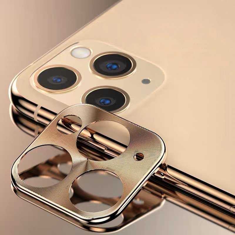 Apple iPhone 11 Pro Uyumlu Zore Metal Kamera Koruyucu