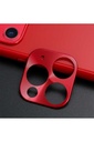 Apple iPhone 11 Pro Max Uyumlu Zore Metal Kamera Koruyucu