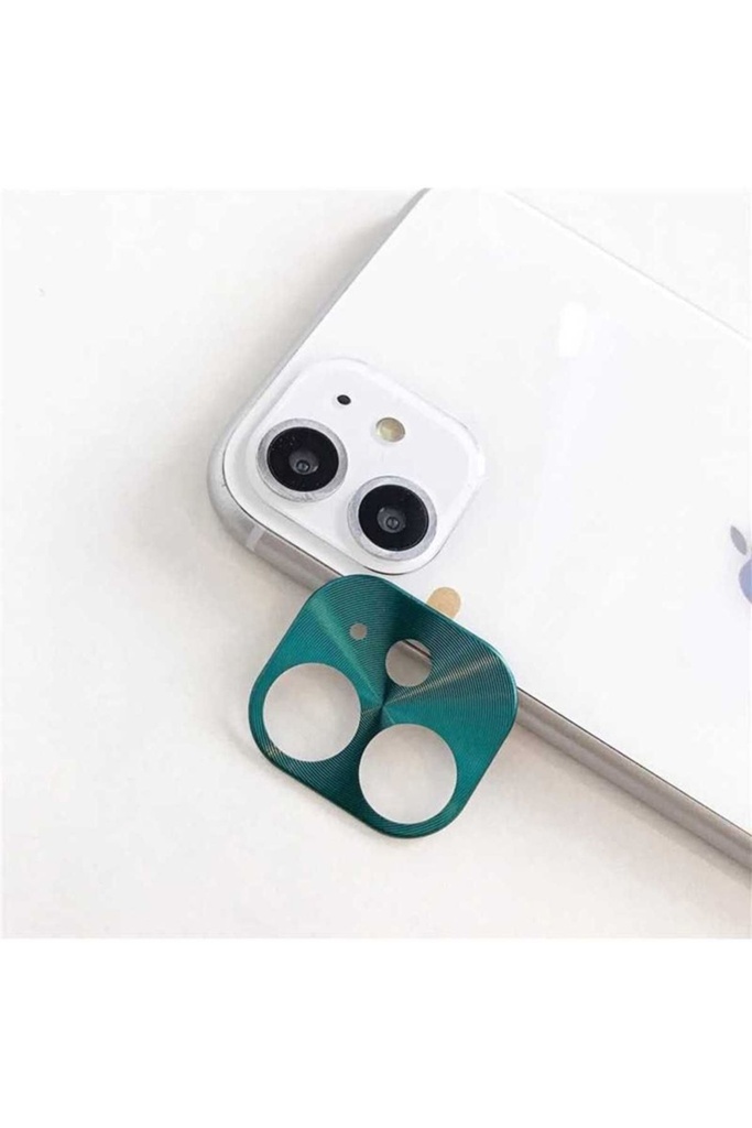 Apple iPhone 11 Uyumlu Zore Metal Kamera Koruyucu