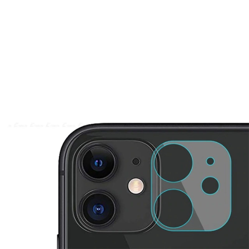 Apple iPhone 11 Uyumlu Zore 3D Full Kamera Koruyucu