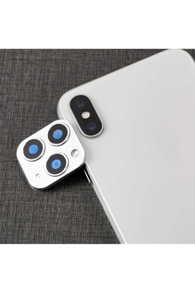 Apple iPhone XS Max Uyumlu Zore CP-01 iPhone 11 Pro Max Kamera Lens Dönüştürücü