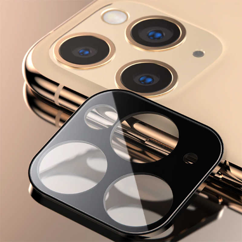 [RNZ-TA31761] Apple iPhone 11 Pro Max Uyumlu Zore CP-02 Metal Kamera Koruyucu