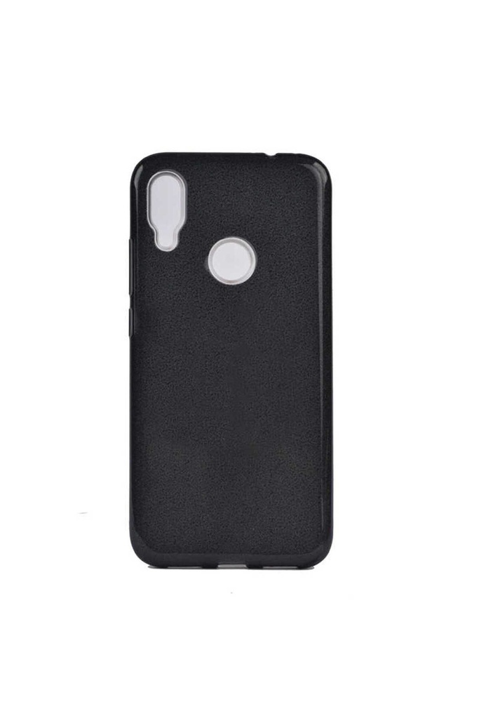 [RNZ-TA31768] Xiaomi Redmi Note 7 Uyumlu Kılıf Zore Shining Silikon (Siyah)