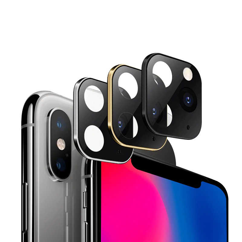 Apple iPhone X Uyumlu CP-03 Zore iPhone 11 Pro Max Kamera Lens Dönüştürücü