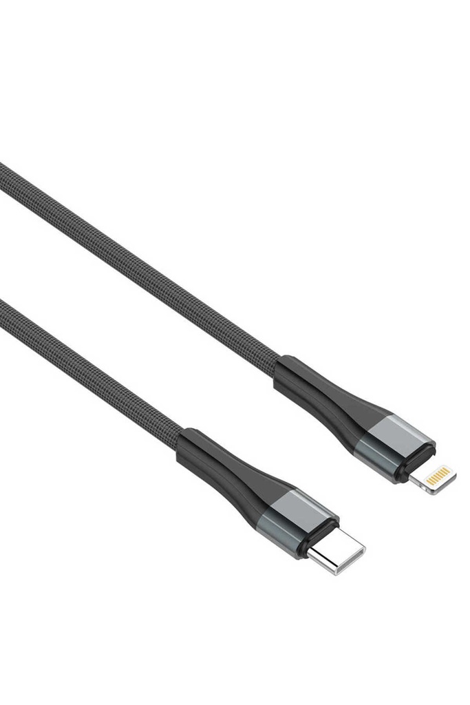 [RNZ-TA31789] Zore ZR-LC961 PD To Lightning Kablo (Gri)